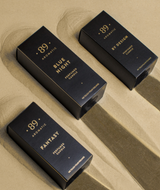 "Aromatic 89" Duftkerze Midi Rund Hellgrau