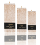 "Aromatic 89" Duftkerze Maxi Eckig Puderrosa