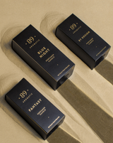 "Aromatic 89" Duftkerze Maxi Eckig Hellgrau