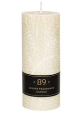 "Aromatic 89" Duftkerze Midi Rund Offwhite