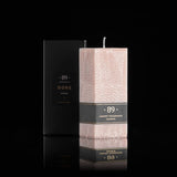 "Aromatic 89" Duftkerze Maxi Eckig Puderrosa