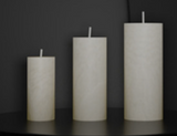 "Aromatic 89" Duftkerze Midi Rund Offwhite