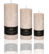 "Aromatic 89" Duftkerze Midi Rund Offwhite