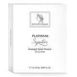 Wherteimar Platinum Signature "Masque Soin Visage" Nanofasermaske